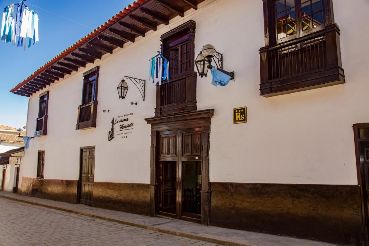 ホテル La Casona Monsante チャチャポヤス エクステリア 写真